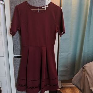 Maroon dress
